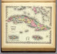 Carte ancienne de Cuba