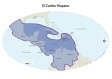 Mapa del Caribe hispano